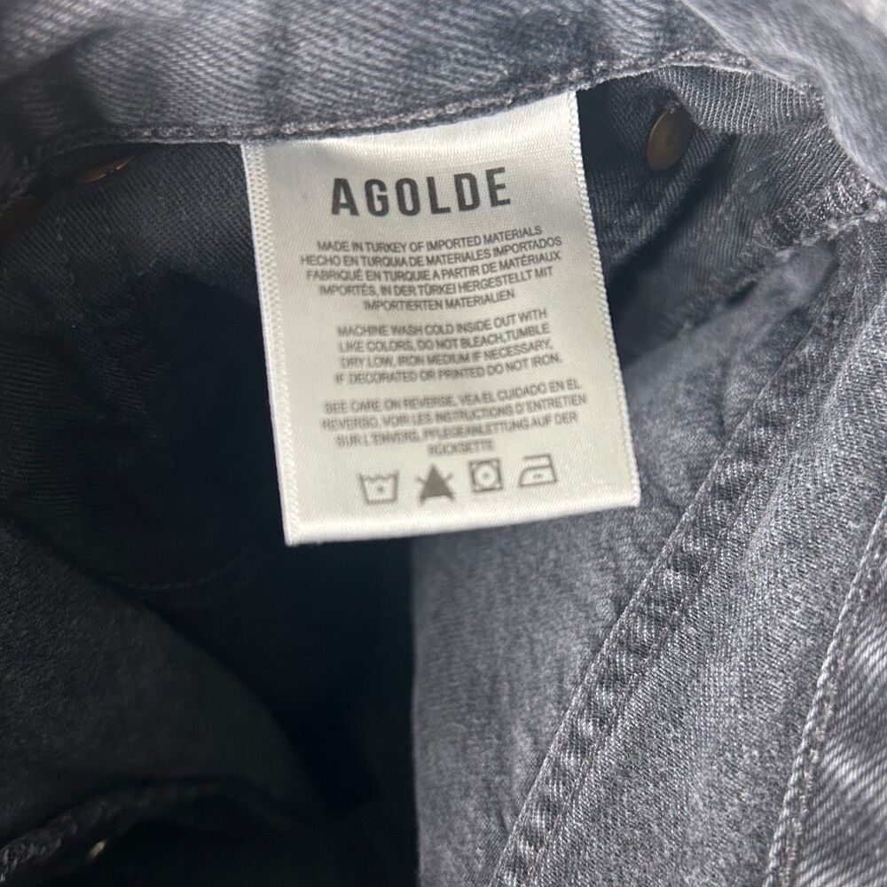 AGOLDE Riley High Rise Straight Crop Jeans - Picture 5 of 7